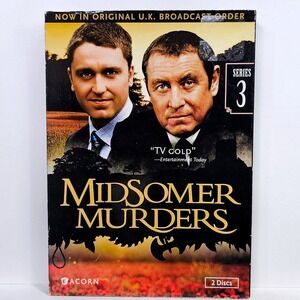 Midsomer Murders Series 3 DVD Acorn Media UK Broadcast Order John Nettles 2-Disc